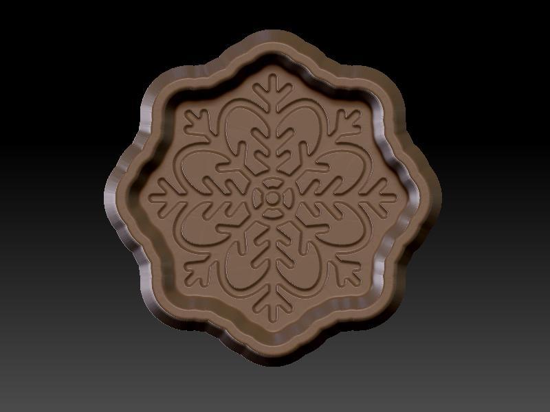 Snowflake, Hybrid Bath Bomb Mould