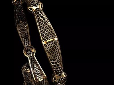 KBR-14 gold bracelet
