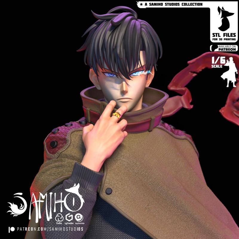 Samiho Studios - Sung Jin Woo: STLs ready for printing