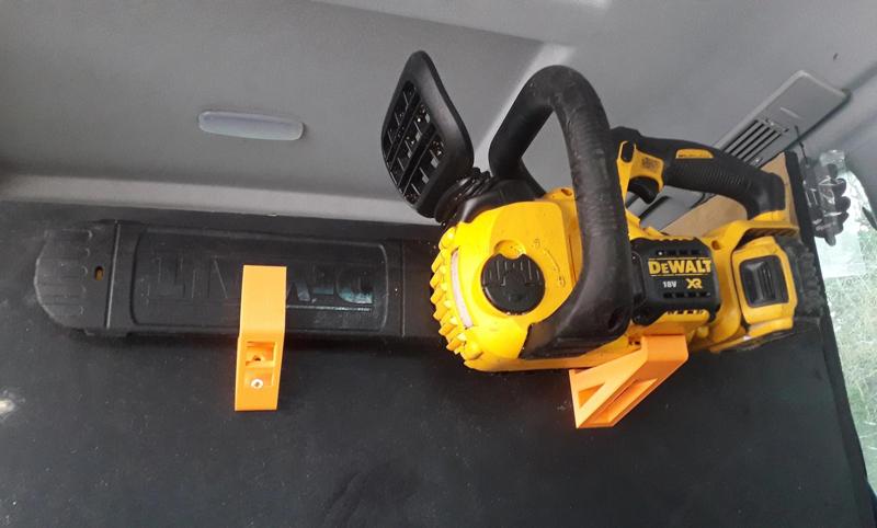 Dewalt chainsaw wall mount- holder