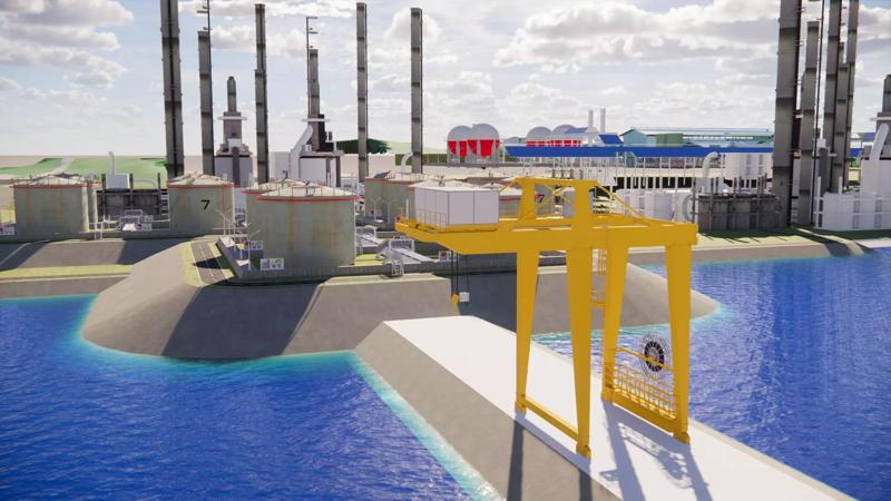 petrochemical refinery