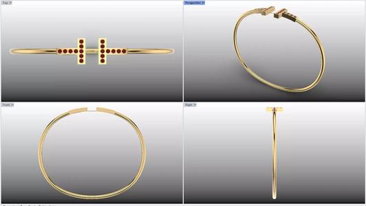 Bracelete Tiffany model 613