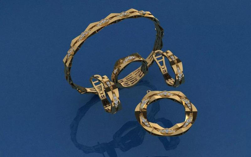 Eternal Twist Full Set Jewelry