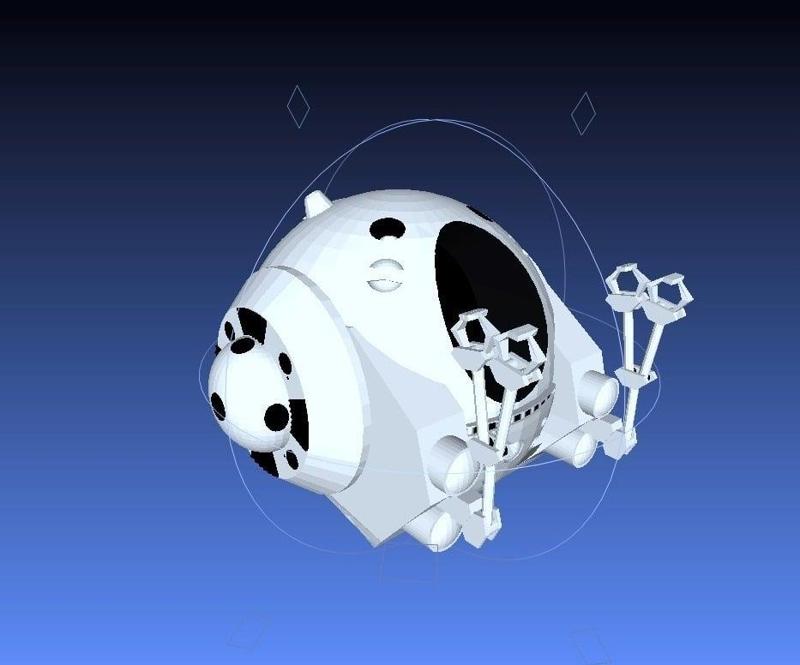 Space Pod from 2001 - A Space Odyssey