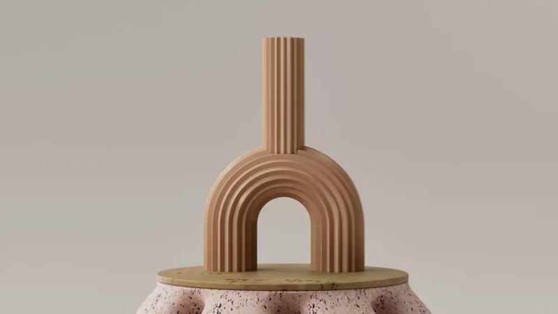 FLORERO - JARRON DECORATIVO CONTEMPORANEO