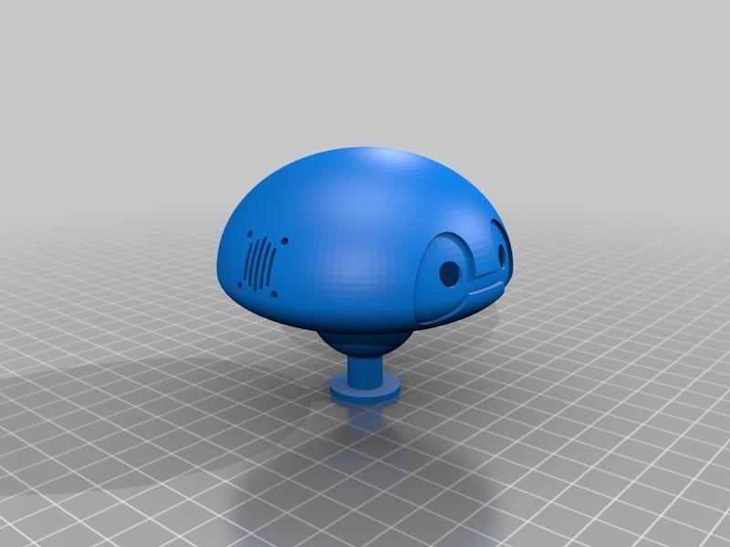 Jimmy the 21st Century Robot 3D Printed Shell