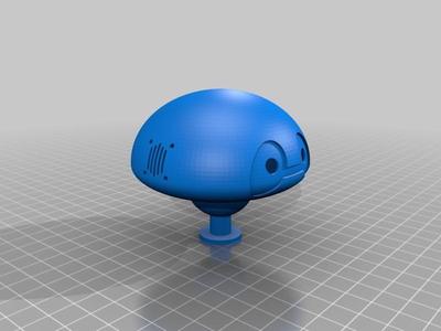 Jimmy the 21st Century Robot 3D Printed Shell