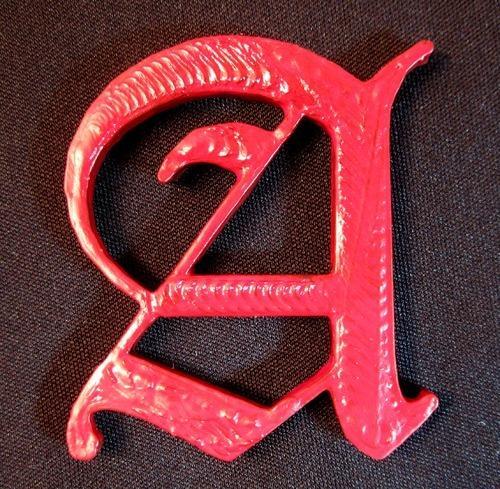 Scarlet Letter - Tactile Writing Prompt
