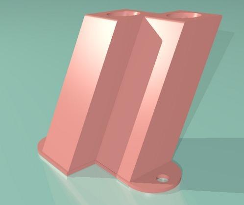 tooth brush holder mount V1