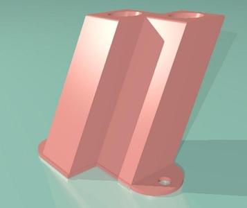 tooth brush holder mount V1