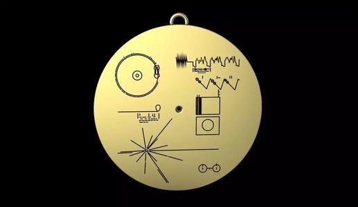 Voyager Golden Record Pendant