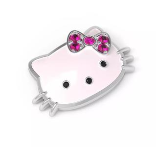 101126 CL Hello Kitty cufflinks badge
