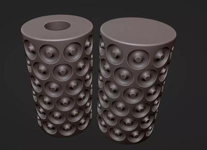 Thomas Mills Bros drop candy donuts retrofit roller set
