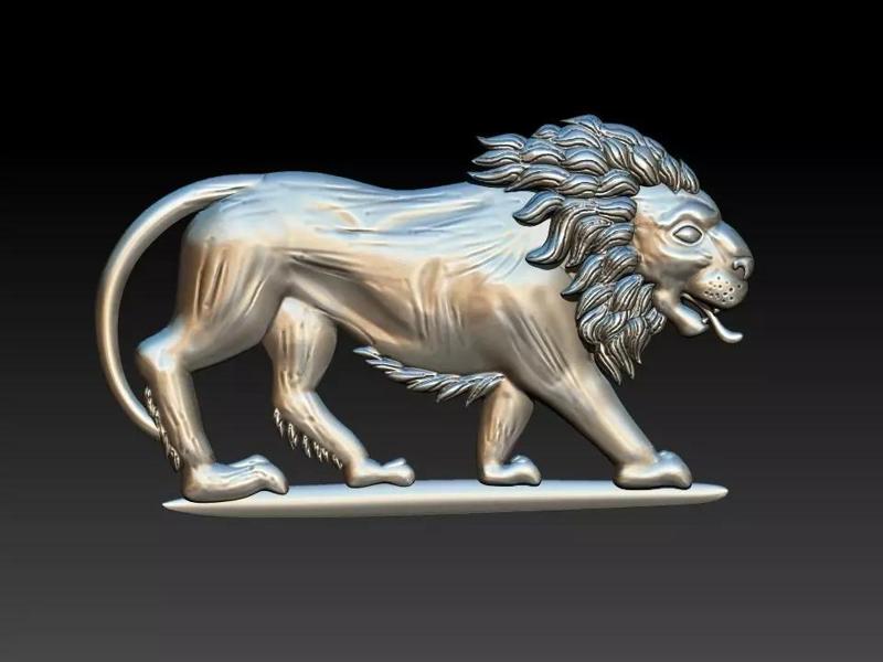 Lion Full Body Relief