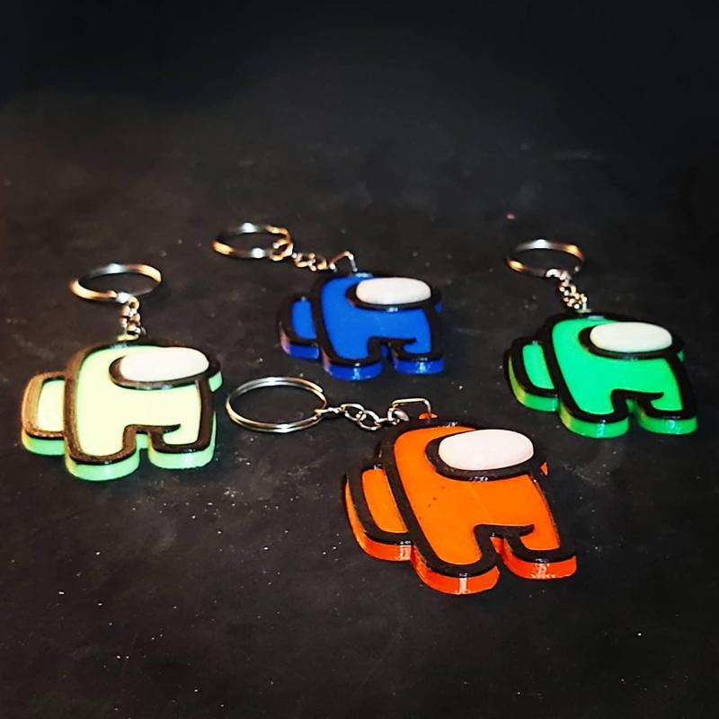 Among Us Keychain