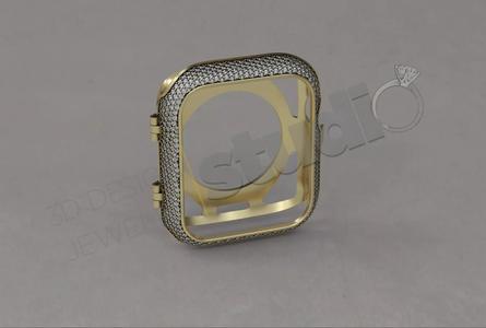 Apple iWatch series 7 45mm cover with diamonds