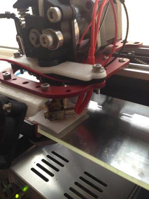 3.5mm Mendel Max 2 hotend holder
