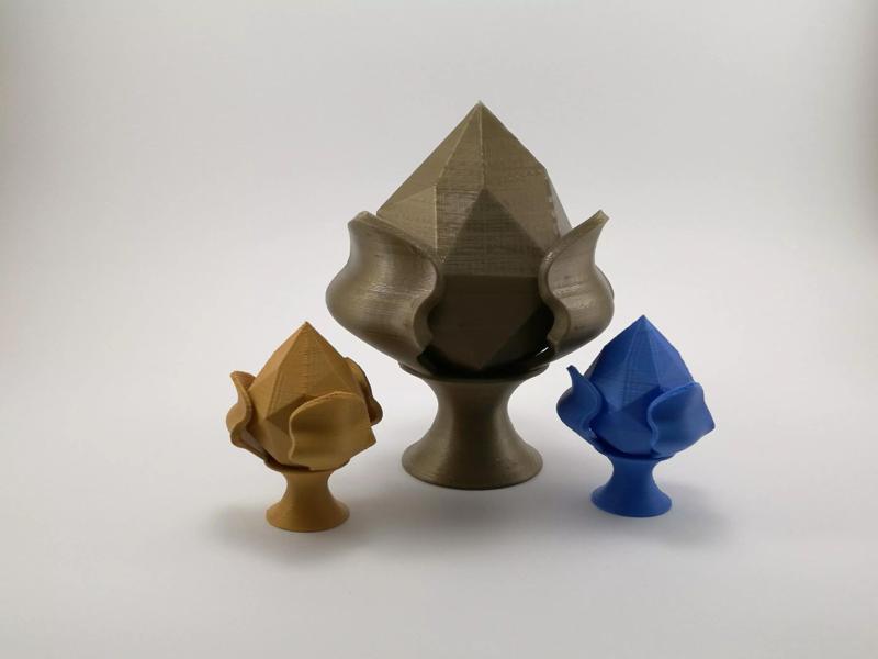 Pumo Lowpoly - Italy good luck charms - desk ornament - 3D print
