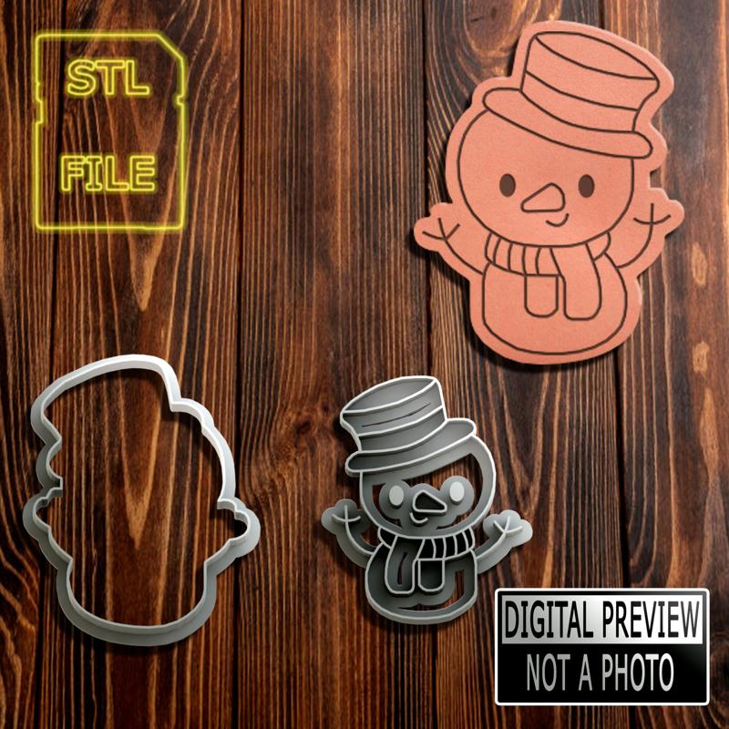 [60% OFF] SNOWMAN COOKIE CUTTER - CHRISTMAS THEME