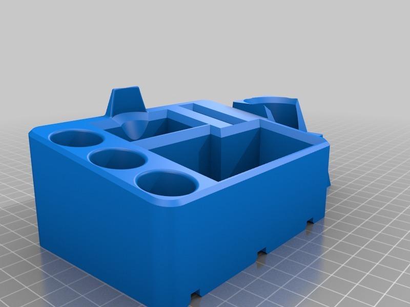 Bathroom Organizer with Trimmer dock for Wahl Cordless Rechargeable Trimmers