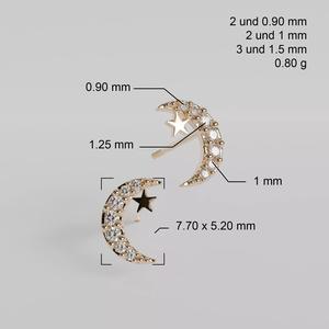 earring moon