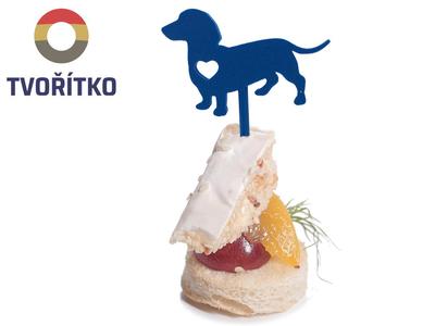 Cocktail stick - Canape - DACHSHUND II