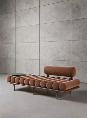 A luxury sofa