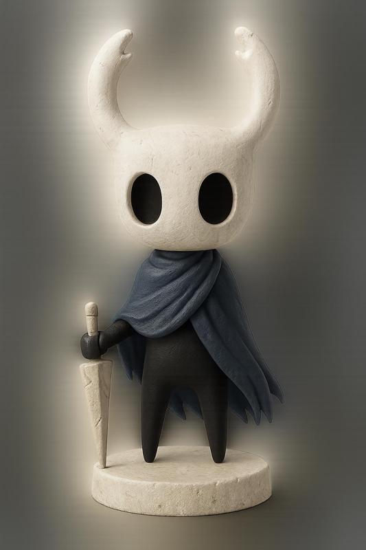 Hollow Knight 3D Printable Figure - Knight Statue