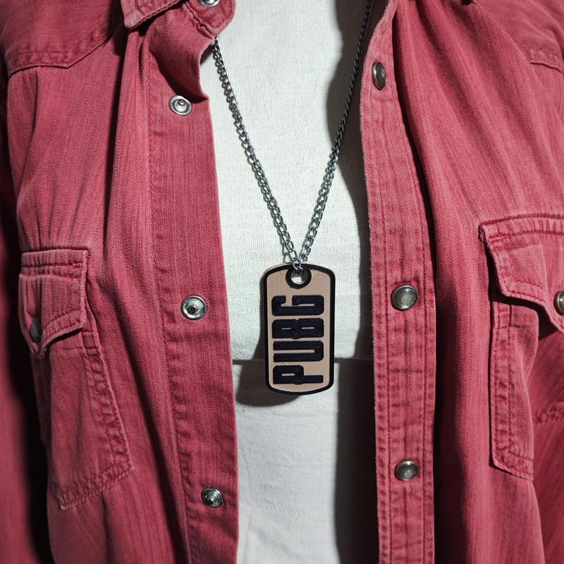 PUBG NECKLACE ARMY TAG STYLE