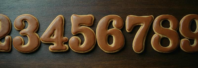 Numbers Cookie Cuters 2