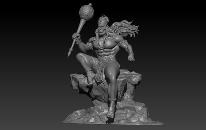 Mahabali Hanuman: Guardian of Dharma”