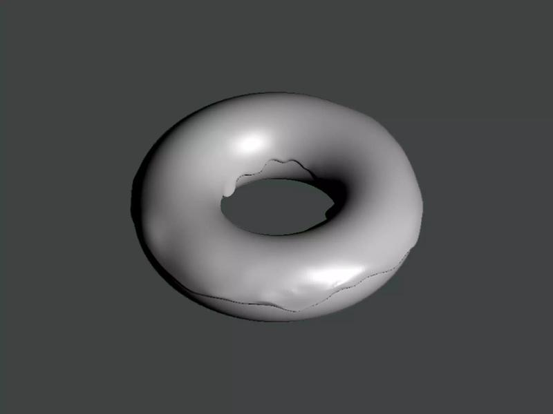 3D Model-DOUGHNUT0001 donut