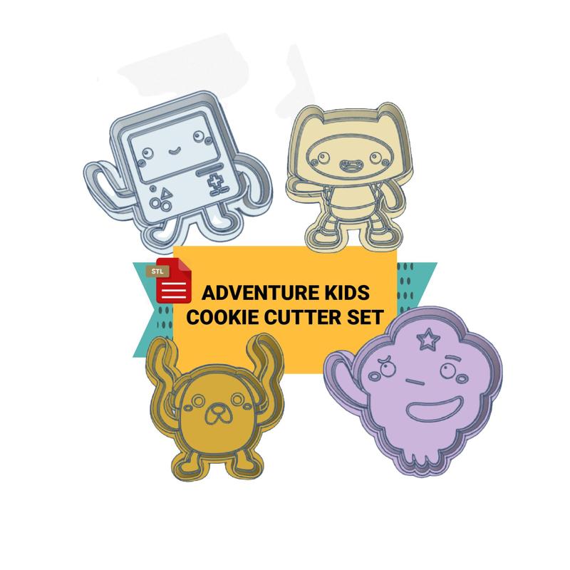 Adventure Kids Cookie Cutter Set