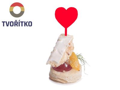 Cocktail stick - Canape - HEART