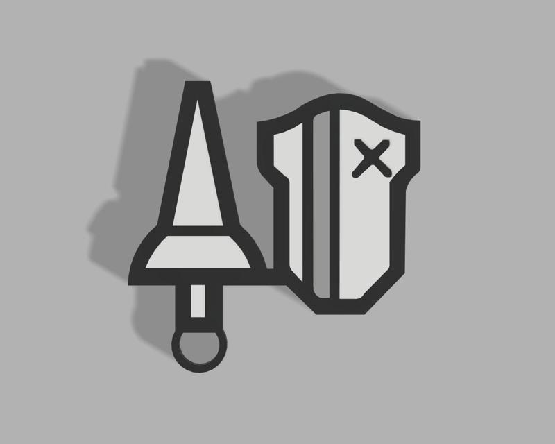 Lance Keychain (Monster Hunter)