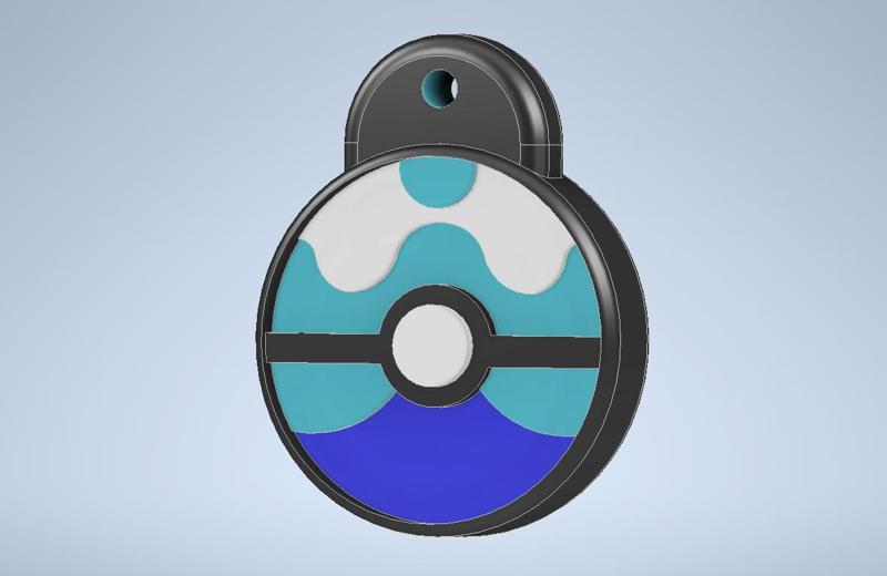 Pokemon Diveball Keychain V1