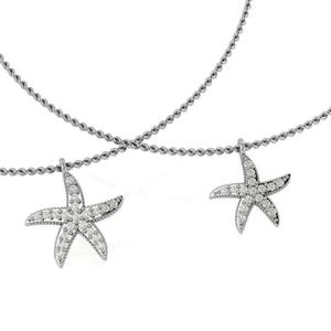 Sea star necklaces