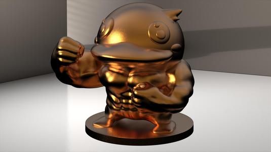 Muscular Duck, Situ Rong Duck, cute, steady and funny~
