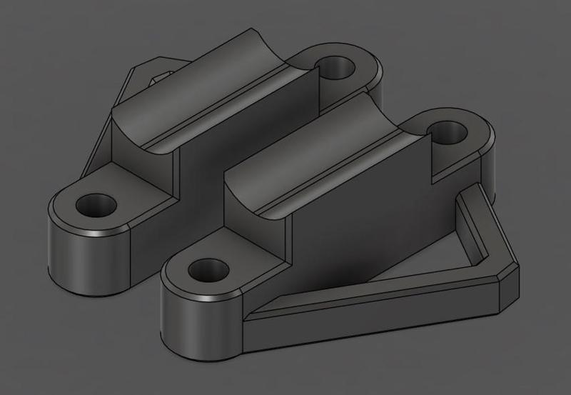 Passenger Footpeg Delete with Soft Luggage Hooks