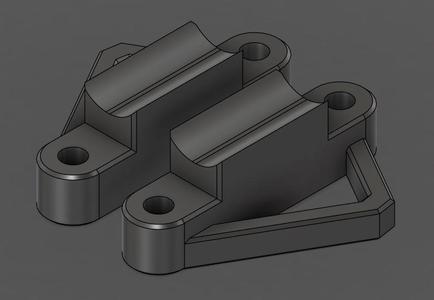 Passenger Footpeg Delete with Soft Luggage Hooks