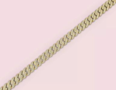 Cuban chain with dimonds