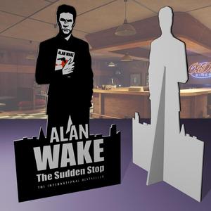 Alan Wake - Best Seller Flat Best Seller Poster for 3D Printing