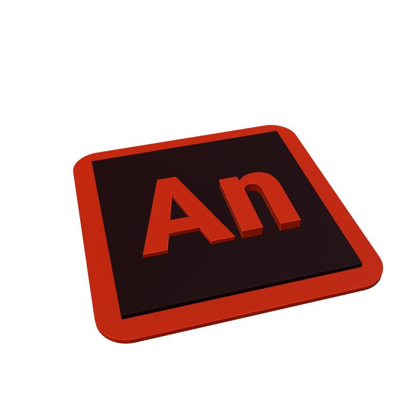 adobe animate icon symbol logo