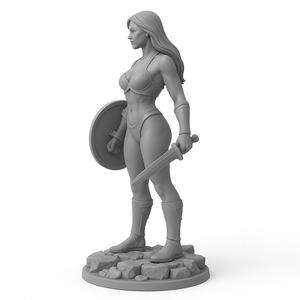 Amazon Sentinel – Paintable Miniature.