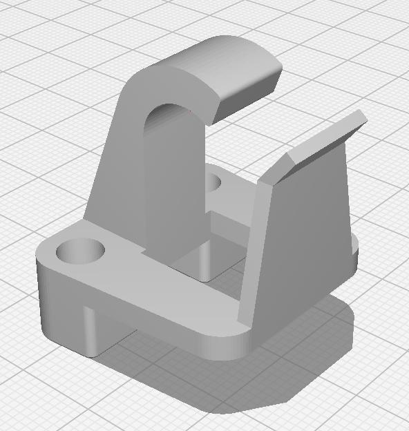 Yamaha DTR Brake Cable Support/Holder
