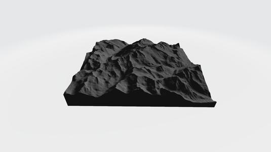 🗻Pico Aneto (Spain) 3D Map