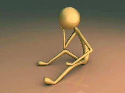Toon 3D Model golden person