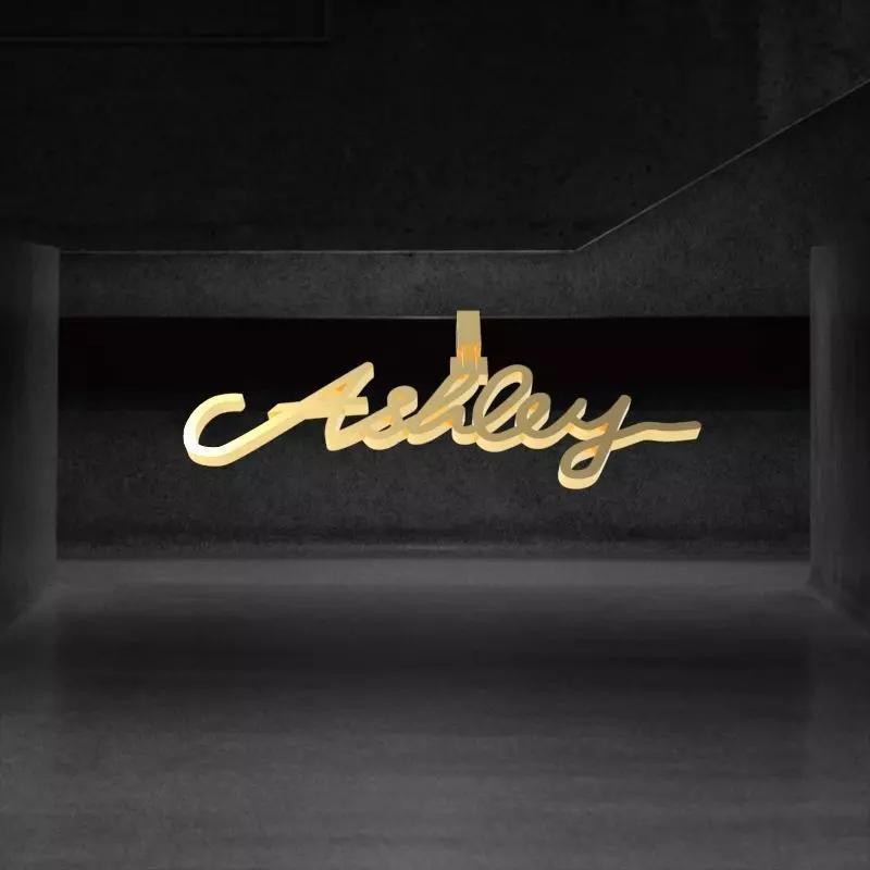 Ashley Personalized Name Necklace Jewelry
