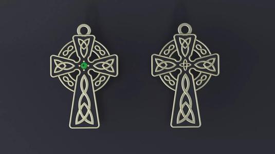 Celtic cross  for cnc model or