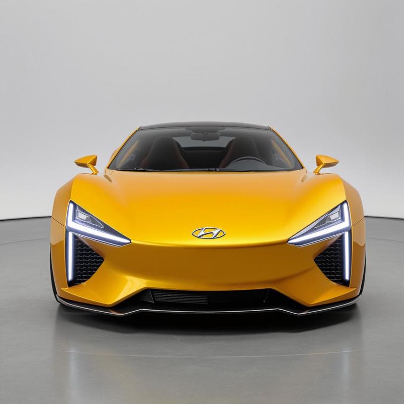 Modern Futuristic Concept Car